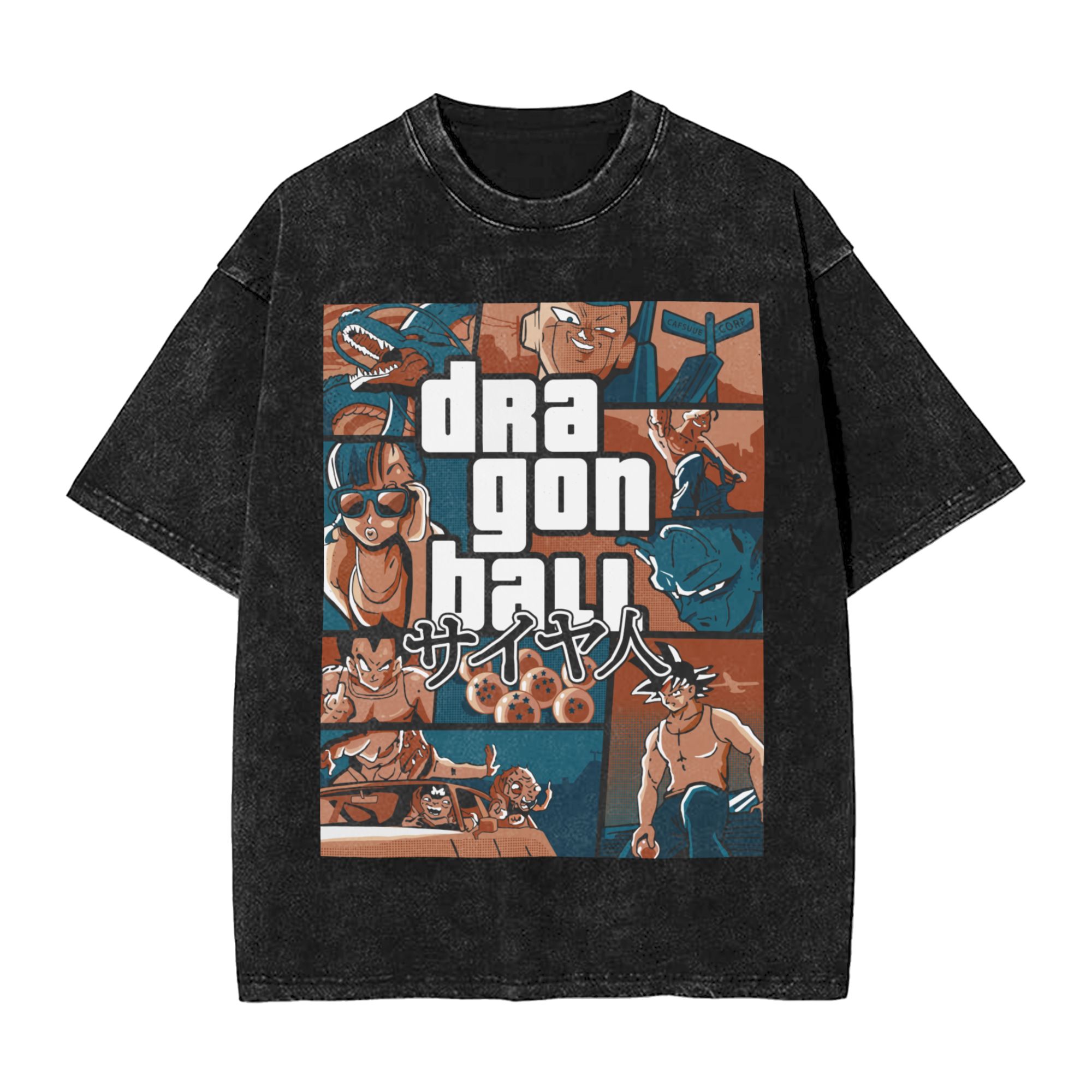 Women Fashion Png - Gewassen T-shirts Grand Theft Dragon Ball