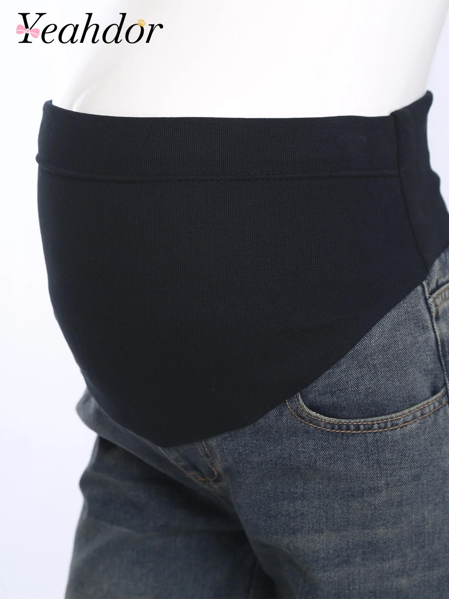 Mom Jeans Women - Premama Kleding Zwangerschapsjeans Verstelbare broek met