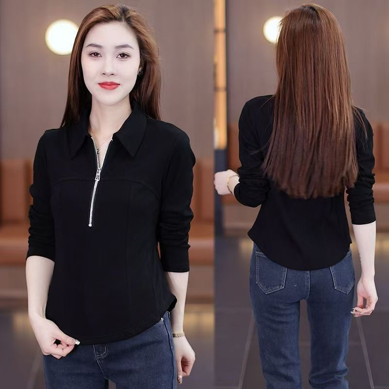 Women'S Fashion Petite - Dames Premium Slim Fit Polokraag T-shirt