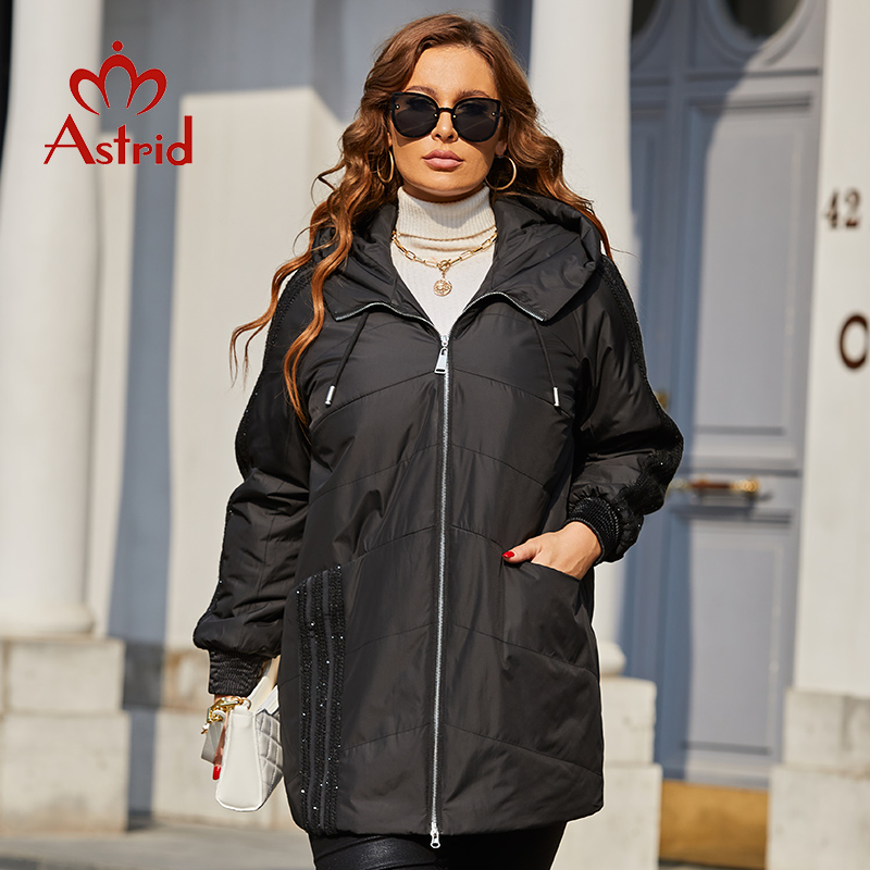 Women'S Fashion Parka - Astrid 2022 Voorjaar Vrouwen Parka Plus