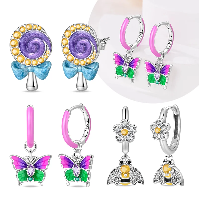 Women'S Fashion Website - Paarse Dopamine Vlinder Bee Zoete Romantische