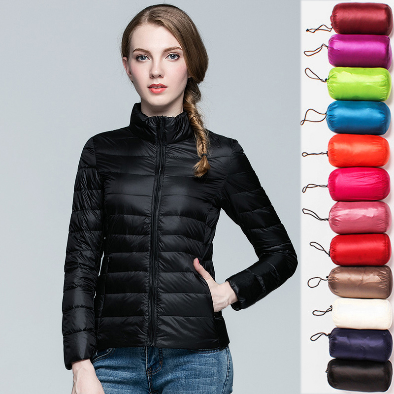 Women'S Fashion Parka - Dames korte pufferjas 2025, nieuwe mode,