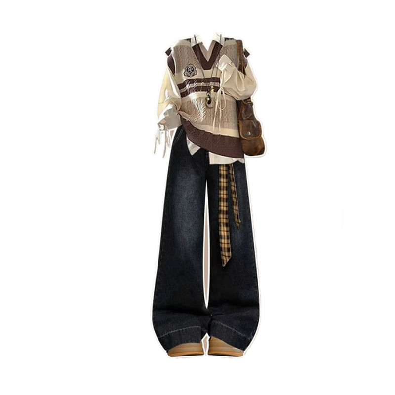 Mode Vrouwen Set Herfst/Winter - Women Fashion Jeans Top recensie en prijs