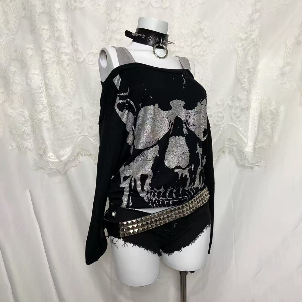 Y2K nep tweedelige retro top s - Off Shoulder Top recensie en prijs