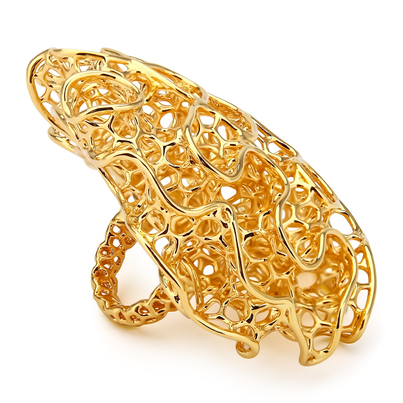 IVOG Hol 18K Vergulde Ring Voo - Women'S Fashion Website recensie en prijs
