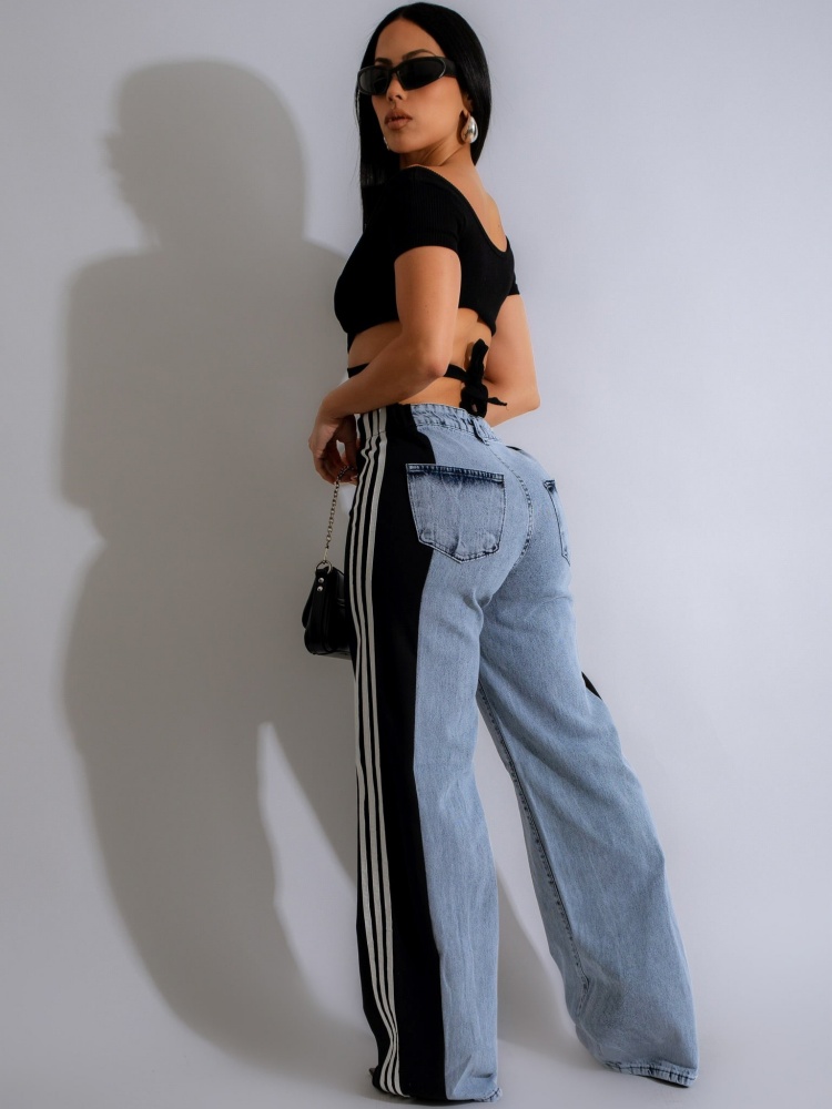 JRRY Casual Dames Gestreepte D - Mom Jeans Women recensie en prijs