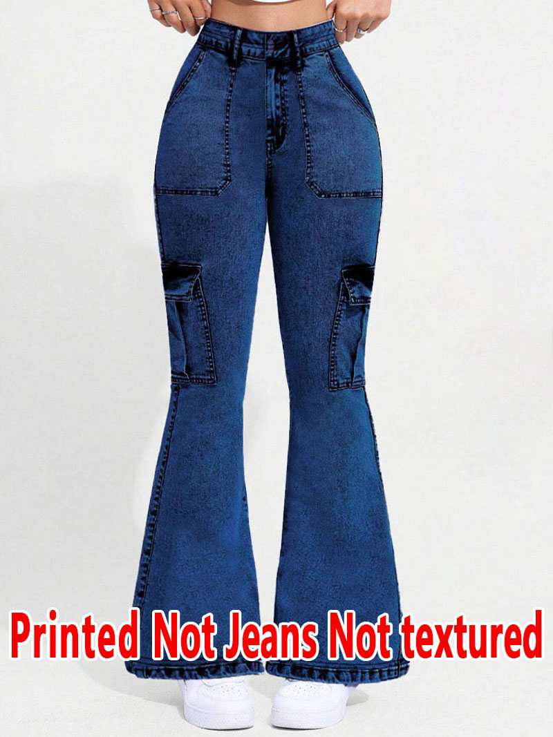 8175 [Bedrukte broek - geen im - Mom Jeans Women recensie en prijs