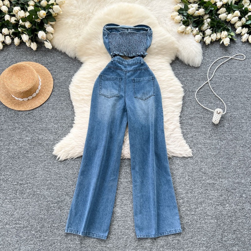 Denim jumpsuits voor dames, éé - Mom Jeans Women recensie en prijs