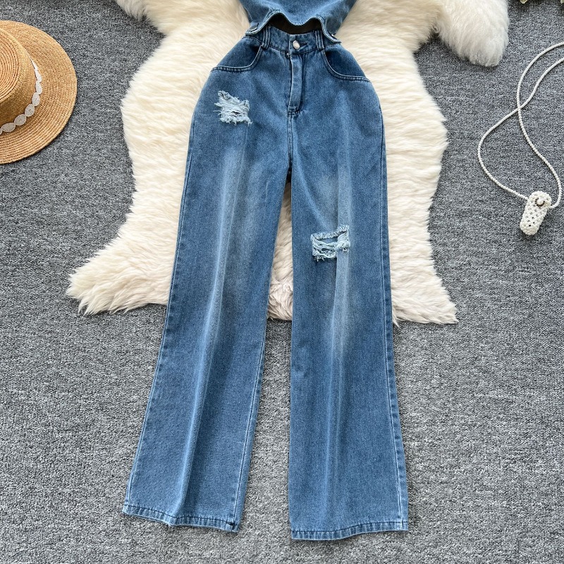 Denim jumpsuits voor dames, éé - Mom Jeans Women recensie en prijs