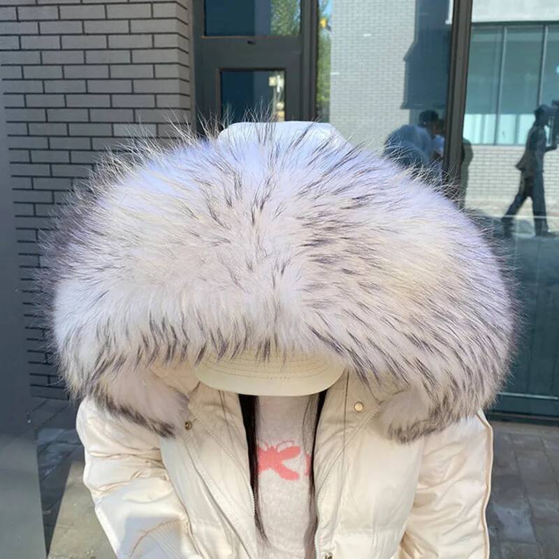 Wasbeer bontkragen voor damesj - Women'S Fashion Parka recensie en prijs