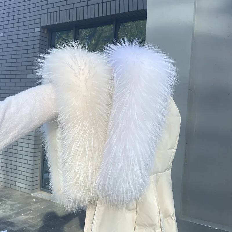 Wasbeer bontkragen voor damesj - Women'S Fashion Parka recensie en prijs