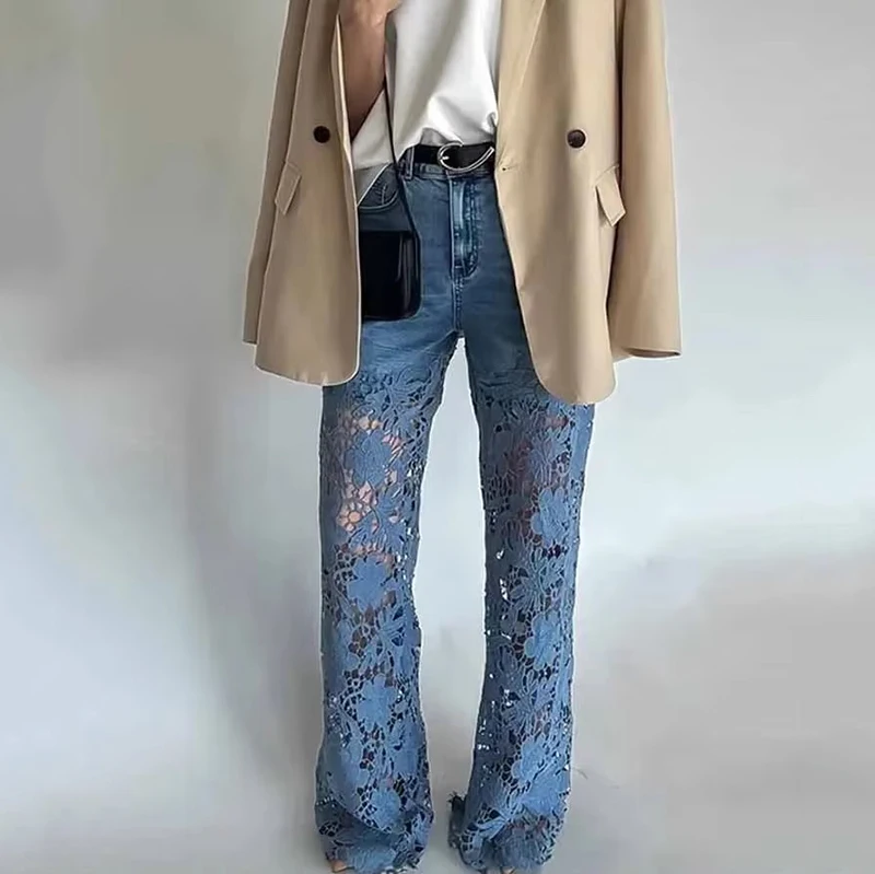 High waist wijde pijpen jeans  - Mom Jeans Women recensie en prijs