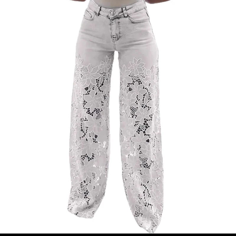 High waist wijde pijpen jeans  - Mom Jeans Women recensie en prijs