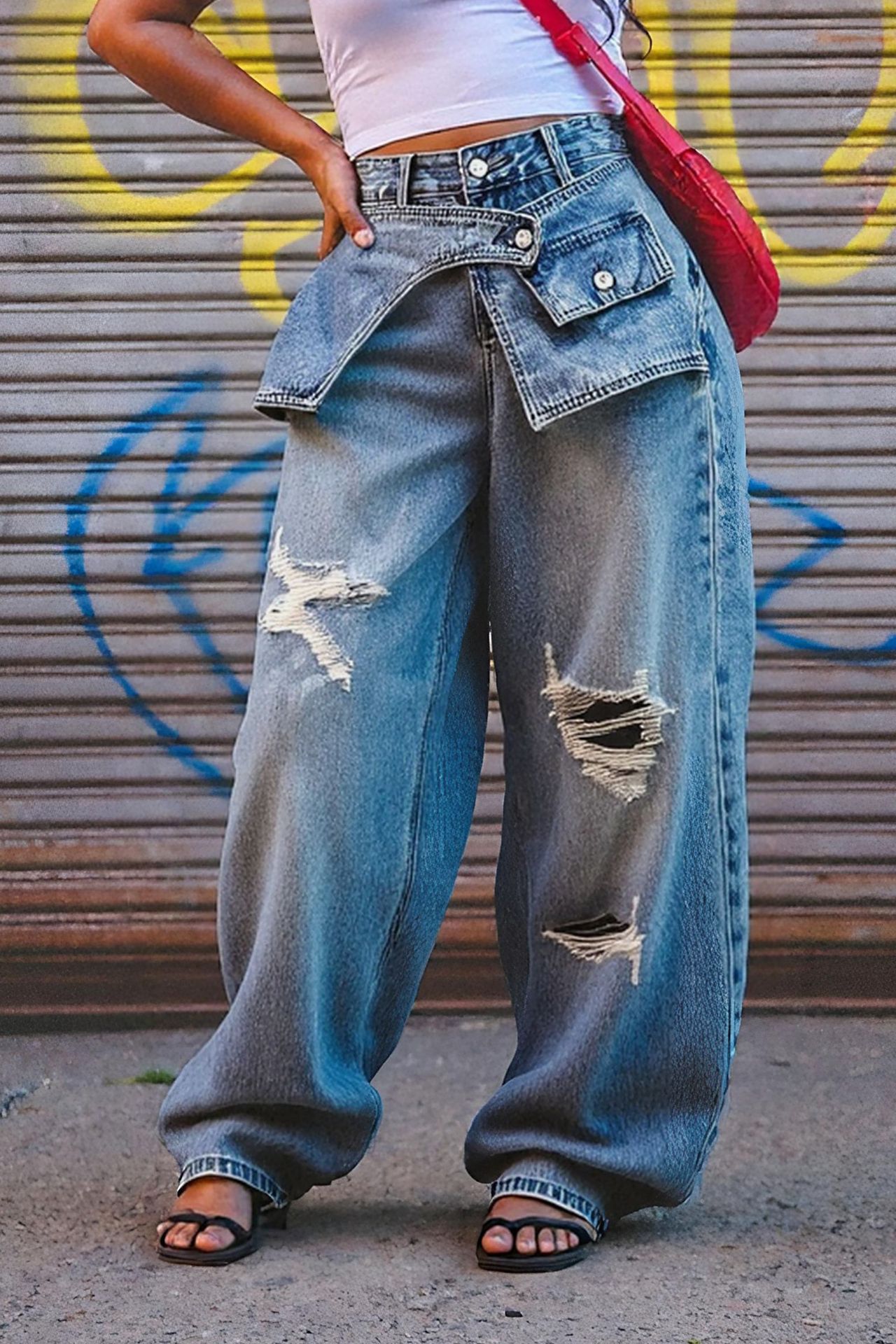 Hole Jeans Rechte broek Dames  - Mom Jeans Women recensie en prijs