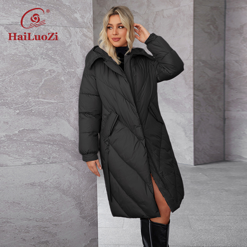 Hailuozi 2024 Dames Winter Plu - Women'S Fashion Parka recensie en prijs