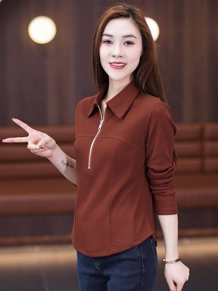 Dames Premium Slim Fit Polokra - Women'S Fashion Petite recensie en prijs