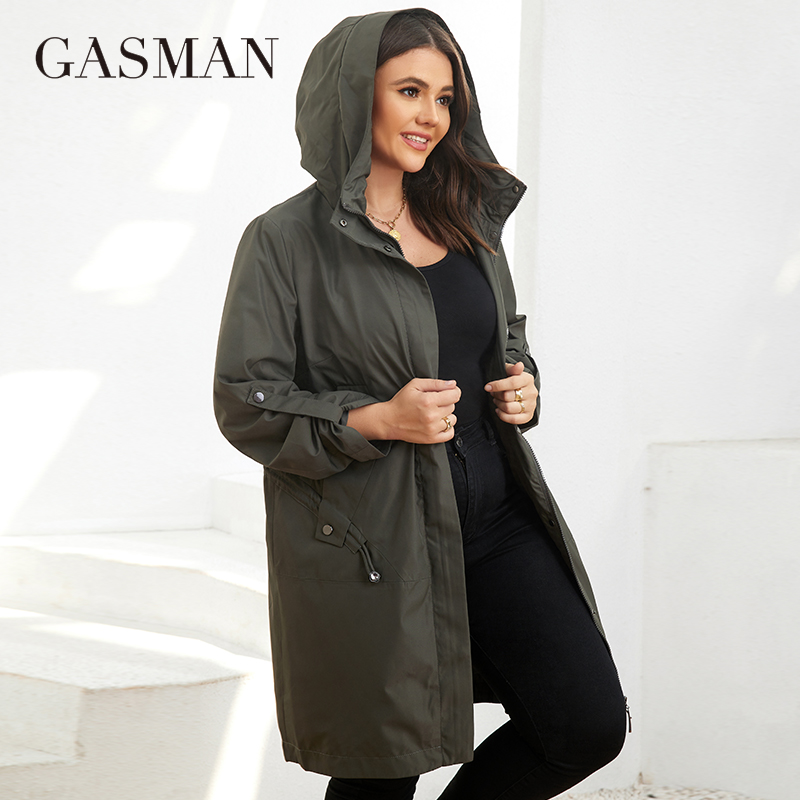 Gasman Herfst Trenchcoat Plus  - Women'S Fashion Parka recensie en prijs