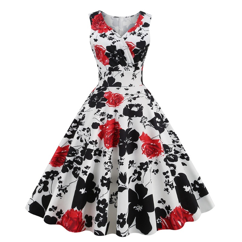2025 Nieuwe Vintage Vrouw 50s  - Women'S Fashion Of The 50S recensie en prijs