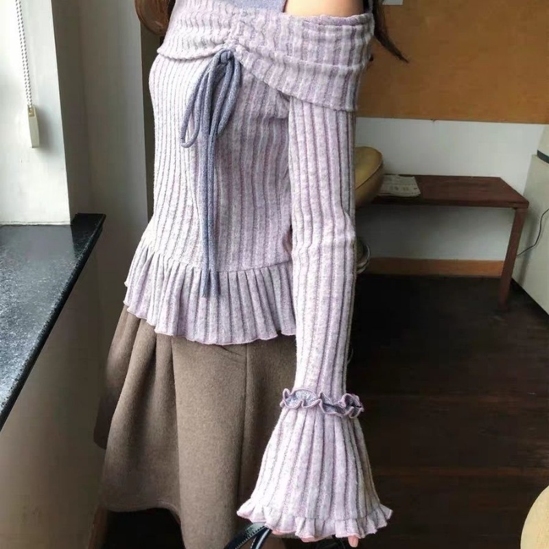 Top met lange mouwen voor dame - Off Shoulder Top recensie en prijs