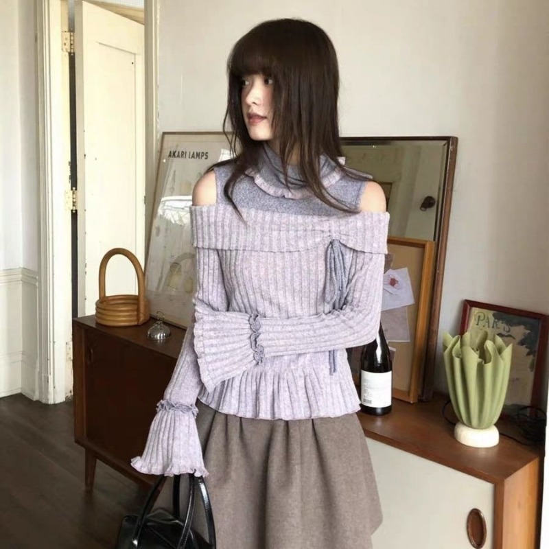 Top met lange mouwen voor dame - Off Shoulder Top recensie en prijs