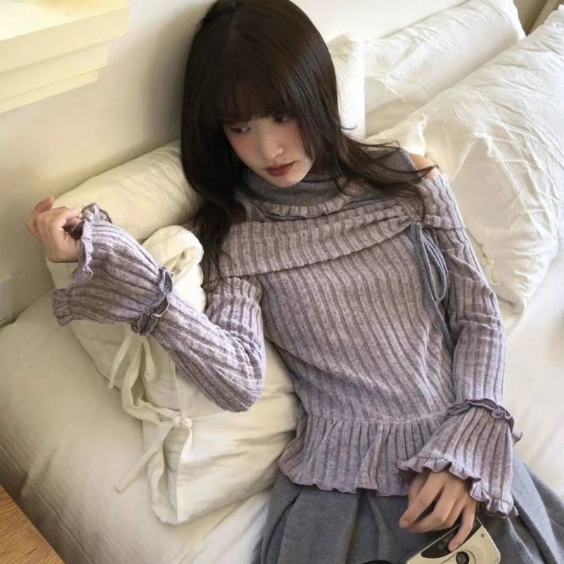 Top met lange mouwen voor dame - Off Shoulder Top recensie en prijs