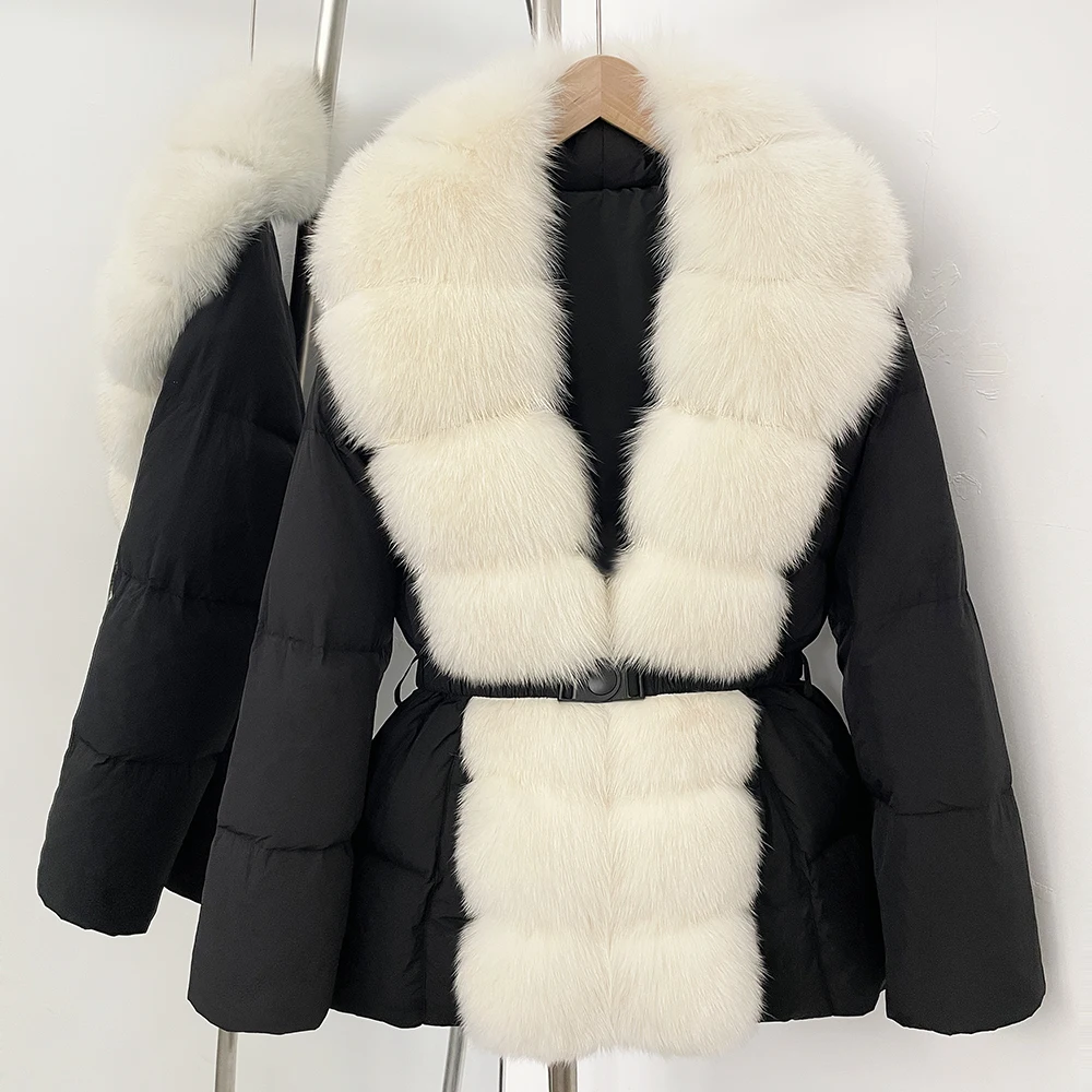 Witte Eendendons Jas Luxe Natu - Women'S Fashion Parka recensie en prijs
