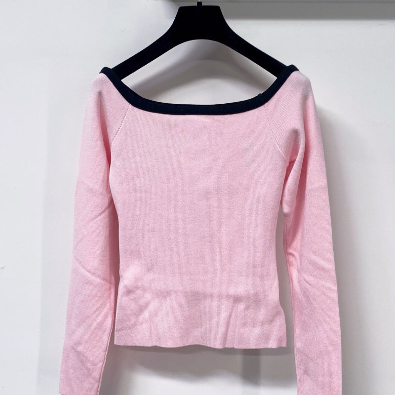 Gekleurd, contrasterend ontwer - Off Shoulder Top recensie en prijs