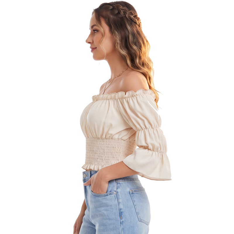 Renaissance blouse dames top m - Off Shoulder Top recensie en prijs