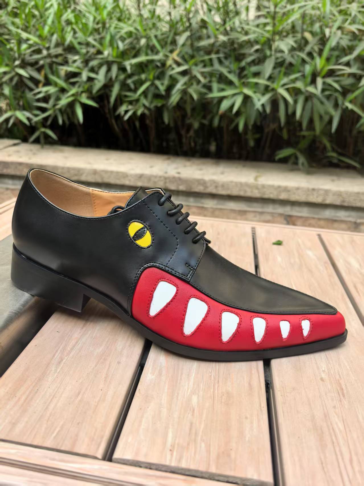 Elegante zwarte leren platform - Women'S Fashion Business Casual recensie en prijs