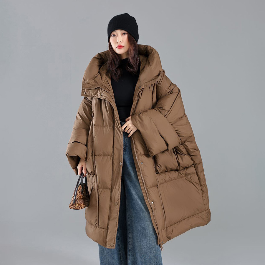 Winter Solid Stand Kraag Losse - Women'S Fashion Parka recensie en prijs